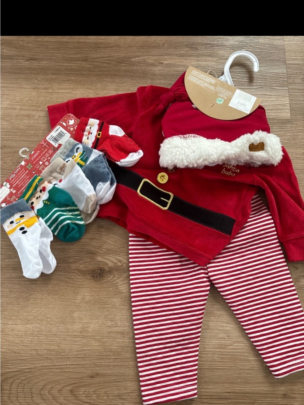 Santa outfit for baby